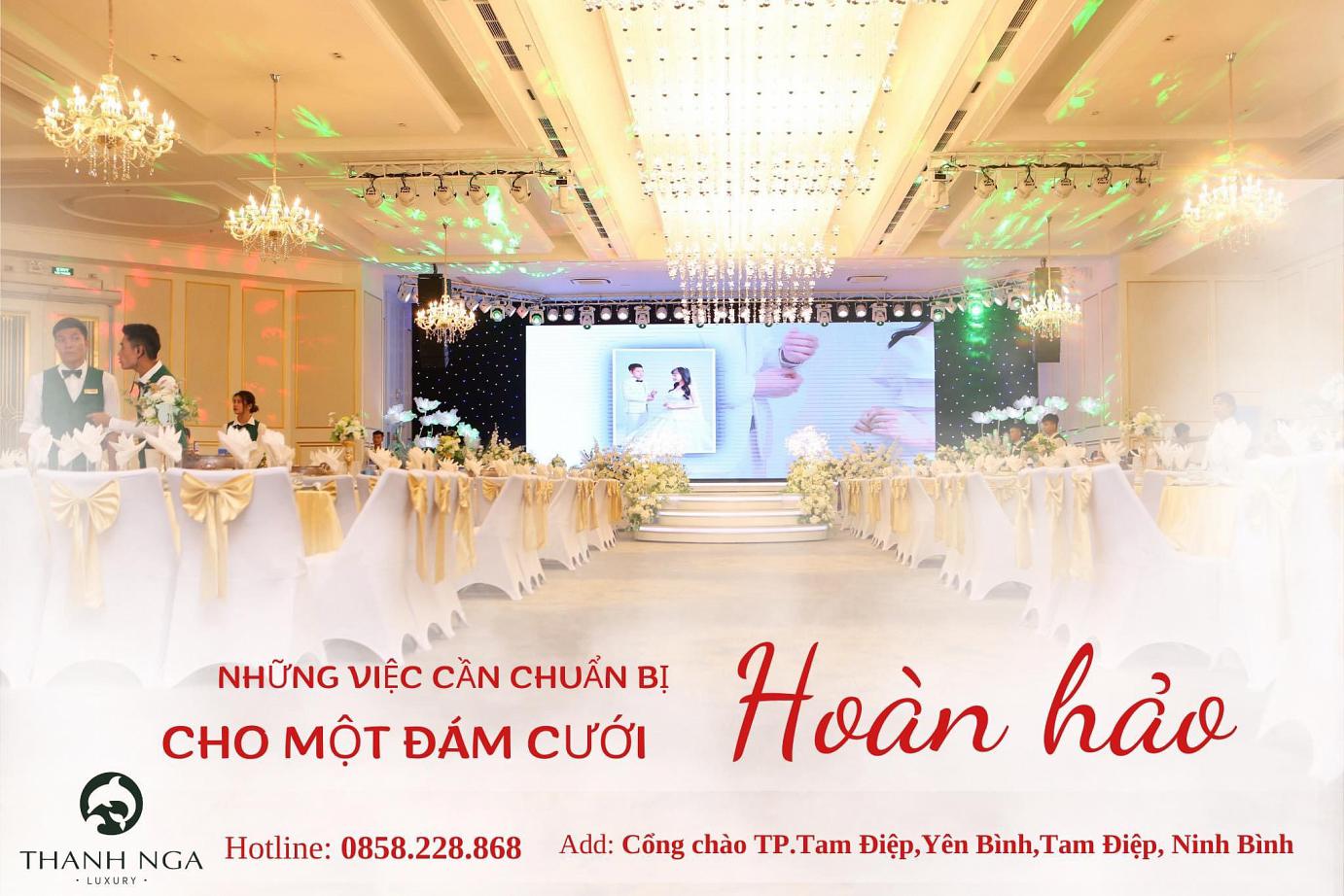 NHỮNG VIỆC CẦN CHUẨN BỊ CHO MỘT ĐÁM CƯỚI HOÀN HẢO